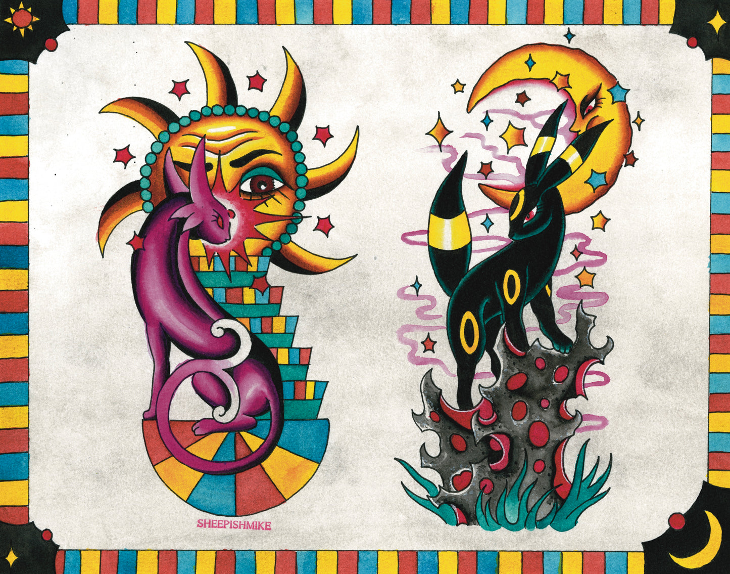 Pokemon Flash Print (Individual)